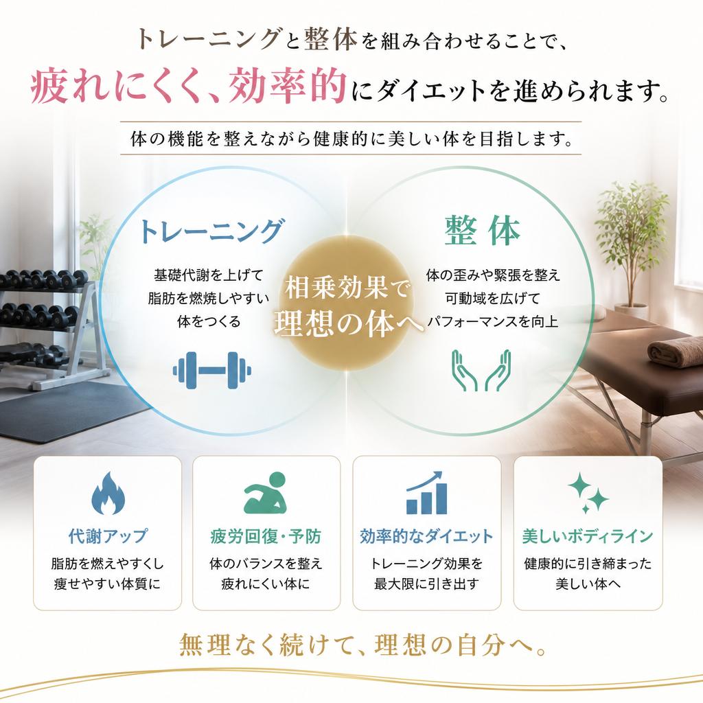 整体を取り入れた独自のダイエット法