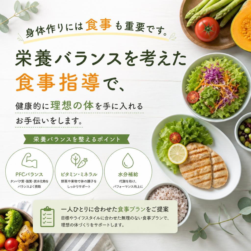 専門家による食事指導