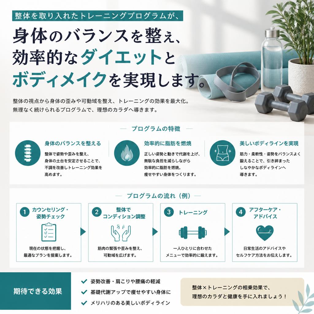 整体とトレーニングの融合