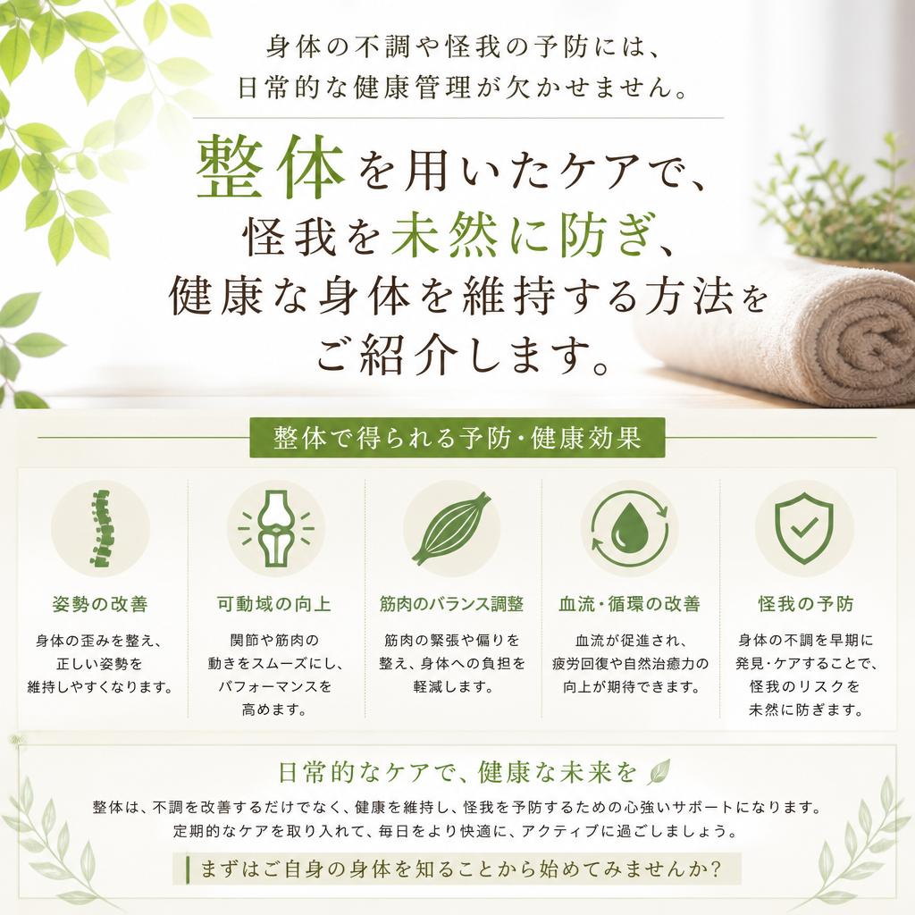 健康管理の重要性