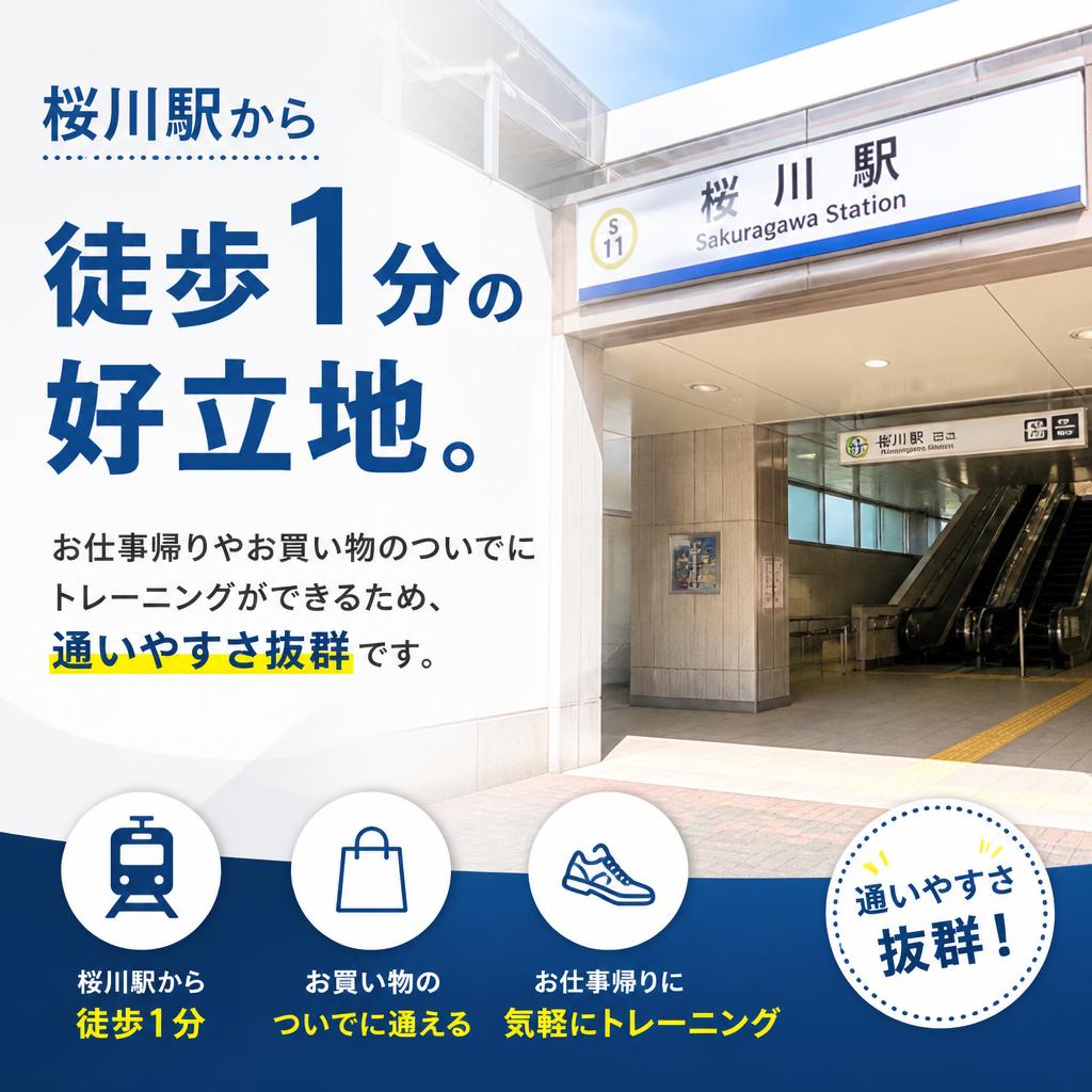 大阪西区に位置する利便性