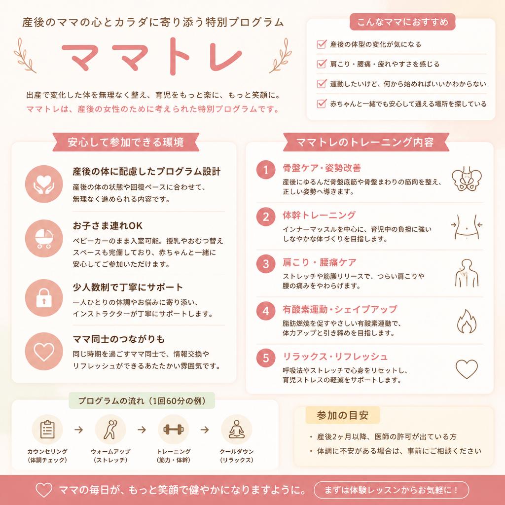ママトレの特別プログラム
